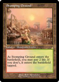 Stomping Ground (Retro Frame) — Ravnica Remastered