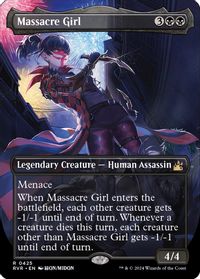 Massacre Girl (Anime Borderless) — Ravnica Remastered