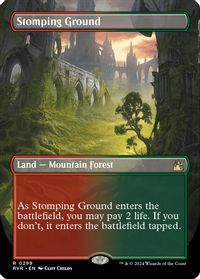 Stomping Ground (Borderless) — Ravnica Remastered
