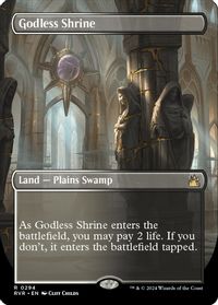 Godless Shrine (Borderless) — Ravnica Remastered