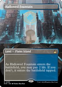 Hallowed Fountain (Borderless) — Ravnica Remastered