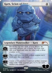 Karn, Scion of Urza (Rainbow Foil) — Secret Lair Drop Series