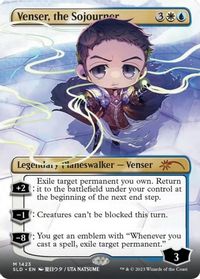 Venser, the Sojourner (Rainbow Foil) — Secret Lair Drop Series