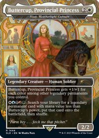 Buttercup, Provincial Princess - Sisay, Weatherlight Captain — Secret Lair Drop Series