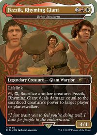 Fezzik, Rhyming Giant - Brion Stoutarm — Secret Lair Drop Series