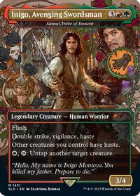 Inigo, Avenging Swordsman - Samut, Voice of Dissent — Secret Lair Drop Series