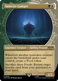 Samwise Gamgee (Showcase) (Surge Foil) — Universes Beyond: The Lord of the Rings: Tales of Middle-earth