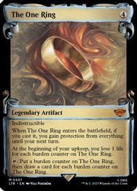 The One Ring (Showcase Scrolls) — Universes Beyond: The Lord of the Rings: Tales of Middle-earth