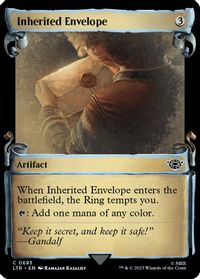 Inherited Envelope (Showcase Scrolls) — Universes Beyond: The Lord of the Rings: Tales of Middle-earth