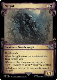 Nazgul (0730) (Showcase Scrolls) — Universes Beyond: The Lord of the Rings: Tales of Middle-earth