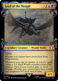 Lord of the Nazgul (Showcase Scrolls) — Commander: The Lord of the Rings: Tales of Middle-earth