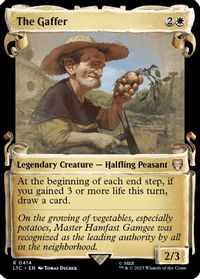The Gaffer (Showcase Scrolls) — Commander: The Lord of the Rings: Tales of Middle-earth