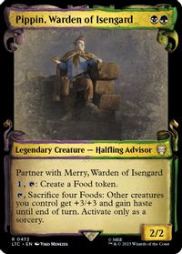 Pippin, Warden of Isengard (Showcase Scrolls) — Commander: The Lord of the Rings: Tales of Middle-earth