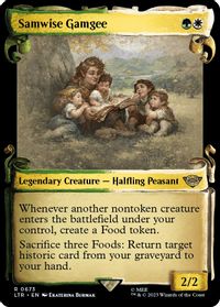 Samwise Gamgee (Showcase Scrolls) — Universes Beyond: The Lord of the Rings: Tales of Middle-earth