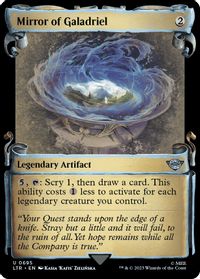 Mirror of Galadriel (Showcase Scrolls) — Universes Beyond: The Lord of the Rings: Tales of Middle-earth