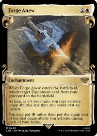 Forge Anew (Showcase Scrolls) — Universes Beyond: The Lord of the Rings: Tales of Middle-earth