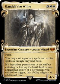Gandalf the White (Showcase Scrolls) — Universes Beyond: The Lord of the Rings: Tales of Middle-earth