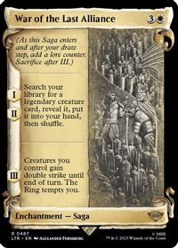 War of the Last Alliance (Showcase Scrolls) — Universes Beyond: The Lord of the Rings: Tales of Middle-earth