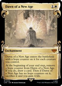 Dawn of a New Age (Showcase Scrolls) — Universes Beyond: The Lord of the Rings: Tales of Middle-earth