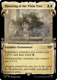 Flowering of the White Tree (Showcase Scrolls) — Universes Beyond: The Lord of the Rings: Tales of Middle-earth