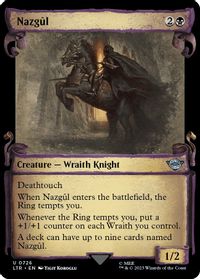 Nazgul (0726) (Showcase Scrolls) — Universes Beyond: The Lord of the Rings: Tales of Middle-earth