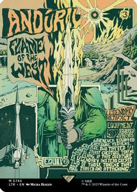 Anduril, Flame of the West (Borderless Poster) — Universes Beyond: The Lord of the Rings: Tales of Middle-earth