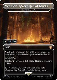 Meduseld, Golden Hall of Edoras - Castle Ardenvale (Borderless) (Serial Numbered) — Commander: The Lord of the Rings: Tales of Middle-earth