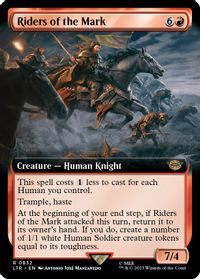Riders of the Mark (Extended Art) — Universes Beyond: The Lord of the Rings: Tales of Middle-earth
