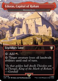 Edoras, Capital of Rohan - Hammerheim (Borderless) — Commander: The Lord of the Rings: Tales of Middle-earth