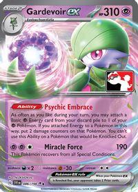 Gardevoir ex — Prize Pack Series Cards