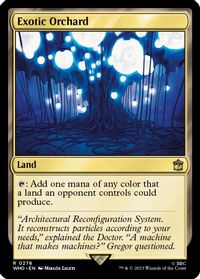 Exotic Orchard — Universes Beyond: Doctor Who