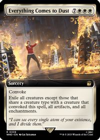 Everything Comes to Dust (Extended Art) — Universes Beyond: Doctor Who