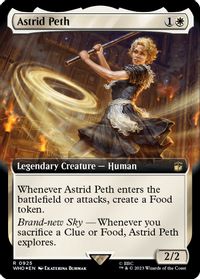 Astrid Peth (Extended Art) (Surge Foil) — Universes Beyond: Doctor Who
