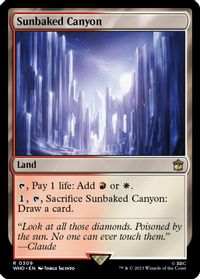 Sunbaked Canyon — Universes Beyond: Doctor Who