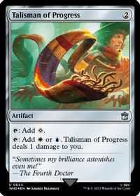 Talisman of Progress (Surge Foil) — Universes Beyond: Doctor Who