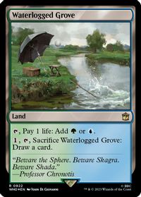 Waterlogged Grove (Surge Foil) — Universes Beyond: Doctor Who