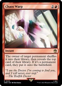 Chaos Warp — Universes Beyond: Doctor Who