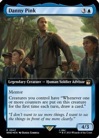 Danny Pink (Extended Art) (Surge Foil) — Universes Beyond: Doctor Who