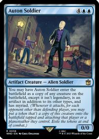 Auton Soldier — Universes Beyond: Doctor Who
