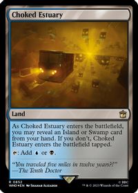 Choked Estuary (Surge Foil) — Universes Beyond: Doctor Who