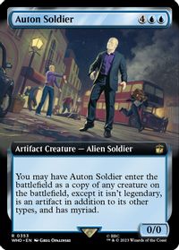 Auton Soldier (Extended Art) — Universes Beyond: Doctor Who