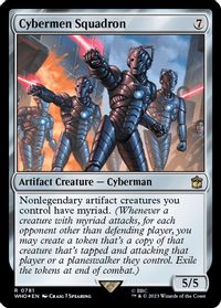 Cybermen Squadron (Surge Foil) — Universes Beyond: Doctor Who