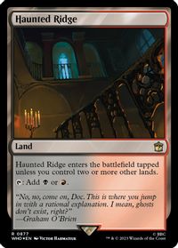 Haunted Ridge (Surge Foil) — Universes Beyond: Doctor Who