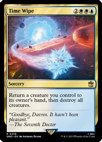 Time Wipe — Universes Beyond: Doctor Who