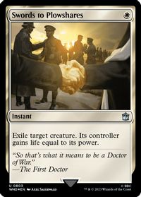 Swords to Plowshares (Surge Foil) — Universes Beyond: Doctor Who