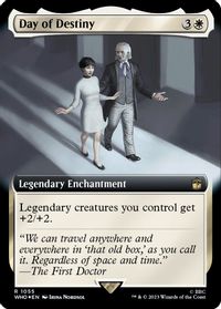 Day of Destiny (Extended Art) (Surge Foil) — Universes Beyond: Doctor Who