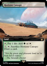 Horizon Canopy (Extended Art) (Surge Foil) — Universes Beyond: Doctor Who