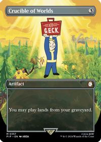 Crucible of Worlds (Borderless) — Universes Beyond: Fallout