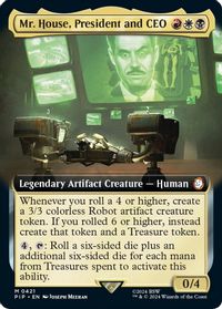 Mr. House, President and CEO (Extended Art) — Universes Beyond: Fallout