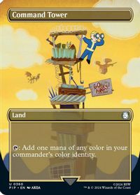 Command Tower (Borderless) — Universes Beyond: Fallout